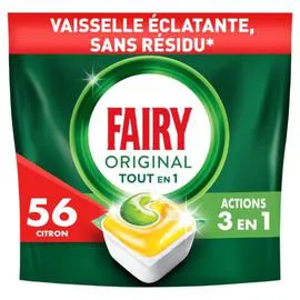 FAIRY Capsules Lave Vaisselle Citron x56