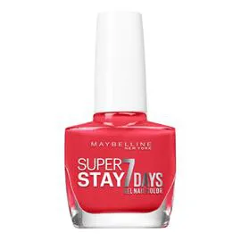 GEMEY, MAYBELLINE NEW YORK Vernis à Ongles Superstay 7 Days Gel Fortifiant 493 Blood Orange 10ml