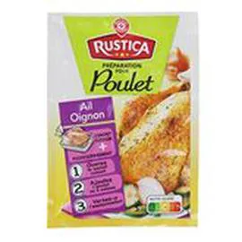 MARQUE REPÈRE, RUSTICA Sachet cuisson Poulet ail et oignon 36g