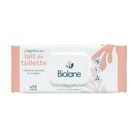 BIOLANE Lingettes bébé x72 