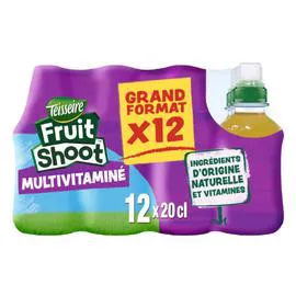 TEISSEIRE Boisson multivitaminé FRUIT SHOOT 12x20cl