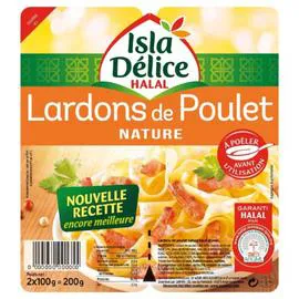 ISLA DÉLICE Lardons de poulet nature 200g