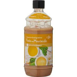 CARREFOUR Vinaigrette forte en moutarde 50cl