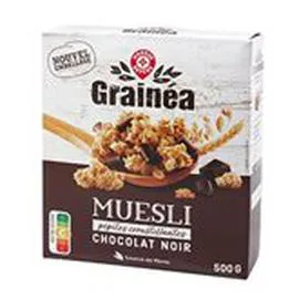 MARQUE REPÈRE, GRAINÉA Céréales muesli Grainea Chocolat 500g
