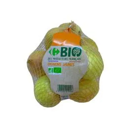 CARREFOUR BIO Oignons jaunes Bio 1kg