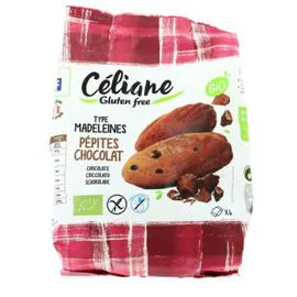 CELIANE Recettes De Celiane Madeleines Aux Pépites De Chocolat Sans Gluten Bio l'unité