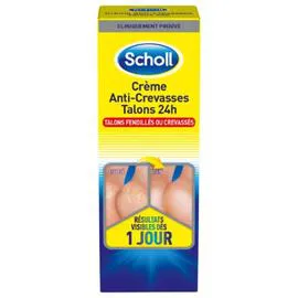 SCHOLL Crème anti-crevasses talon 24H 60ml