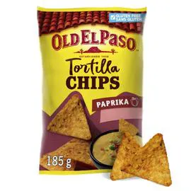 OLD EL PASO Chips tortillas paprika 185g