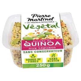 PIERRE MARTINET Salade Végétale quinoa aux légumes sans gluten 250g