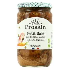 PROSAIN Petit Salé aux Lentilles Vertes Bio 680g
