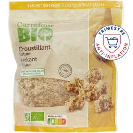 CARREFOUR BIO Céréales bio muesli nature 500g