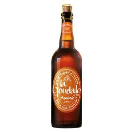 LA GOUDALE Bière ambrée à l'ancienne 75cl