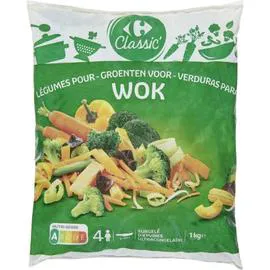 CARREFOUR CLASSIC' Légumes pour wok 1kg
