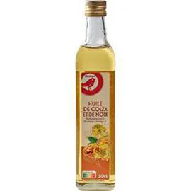 AUCHAN Huile de colza et noix spéciale salade 50cl