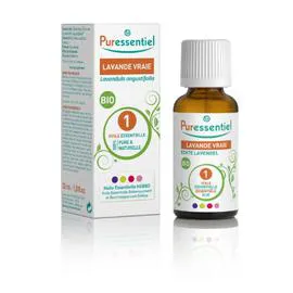 PURESSENTIEL Huile essentielle bio lavande vraie 30ml
