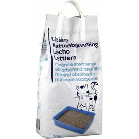 - Litière pour chat minérale absorbante 7,2kg