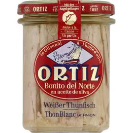 ORTIZ Thon blanc germon à l'huile d'olive 150g