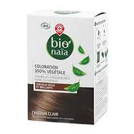 MARQUE REPÈRE, BIONAÏA Coloration végétale Châtain clair bio 92g