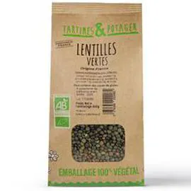 TARTINES & POTAGER Lentilles vertes bio Origine France 500g