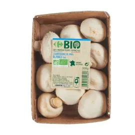 CARREFOUR BIO Champignons blancs Bio 200g