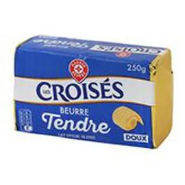 MARQUE REPÈRE, LES CROISÉS Beurre Tendre Doux - 82% MG 250g