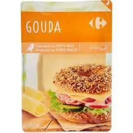 CARREFOUR Fromage en Tranches Gouda 200g