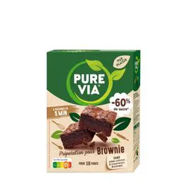 PUREVIA Préparation brownie 337g