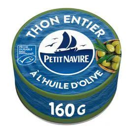 PETIT NAVIRE Thon à l'huile d'olive 112g