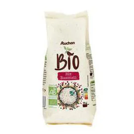 AUCHAN BIO Riz basmati 500g