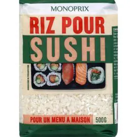 MONOPRIX Riz pour sushi 500g