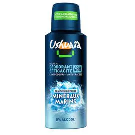 USHUAÏA Déodorant Homme 48h Fraîcheur Intense Minéraux Marins 150ml