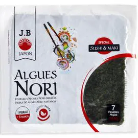 J.B JAPON Algues nori 20g