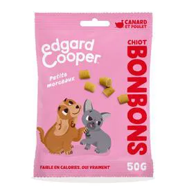 EDGARD COOPER Edgar Cooper Bonbons Canard & Poulet Chiot 50g
