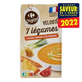 CARREFOUR ORIGINAL Soupe mouliné 7 légumes 1l