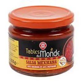 MARQUE REPÈRE, TABLES DU MONDE Sauce Mexicaine Medium 315g