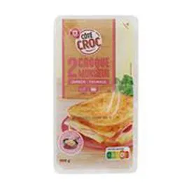 MARQUE REPÈRE, CÔTÉ CROC Croque-monsieur 2x100g