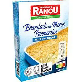 MONIQUE RANOU Brandade de morue parmentier aux fines herbes 310g