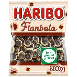 HARIBO Bonbons flanbolo goût caramel 200g