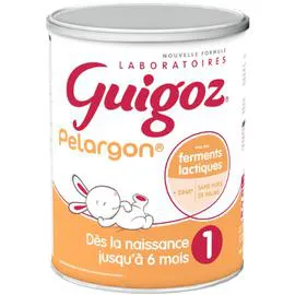 NESTLÉ, GUIGOZ Lait bébé en poudre 1er âge Pelargon 780g