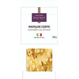 MONOPRIX GOURMET Mafalde Corte Extrudées Au Bronze 500g