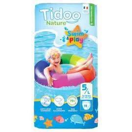 TIDOO NATURE Swim Play Couches de Bain T.L/5ans x12 x12