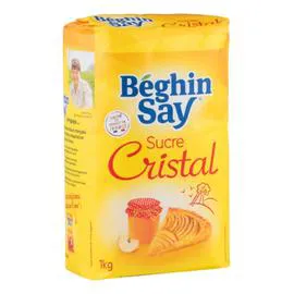 BÉGHIN SAY Sucre cristal en poudre 1kg