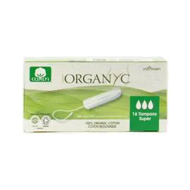 ORGANYC Tampons super Bio x16 x16