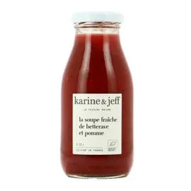 KARINEETJEFF Soupe De Betterave Et Pomme  Bio 25cl