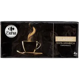 CARREFOUR Café moulu pur arabica 4x250g