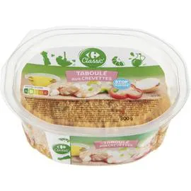 CARREFOUR CLASSIC' Taboulé aux crevettes 300g