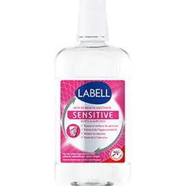 LABELL Bain de bouche quotidien Sensitive dents & gencives 500ml
