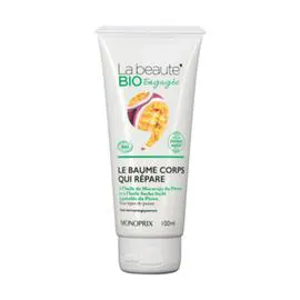 LA BEAUTÉ BIO Engagée Baume corps qui répare maracuja 100ml
