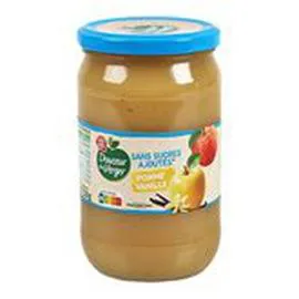 MARQUE REPÈRE, DOUCEUR DU VERGER Spécialité Pomme vanille 710g