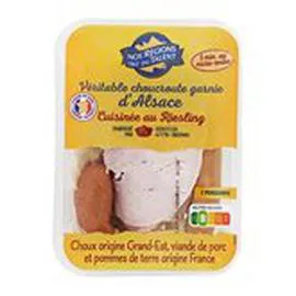 NOS RÉGIONS ONT DU TALENT Choucroute Individuel 370g